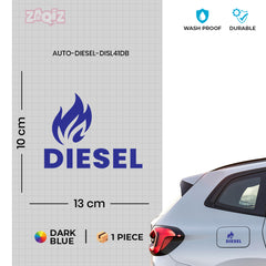 Professional-Grade Diesel Tank Decal