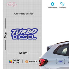 Weatherproof Diesel Tag for Fuel Caps