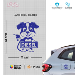 Essential Diesel Sticker for Fuel Tanks