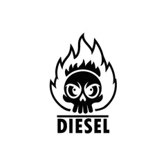 Minimalist Diesel Tank Use Marker