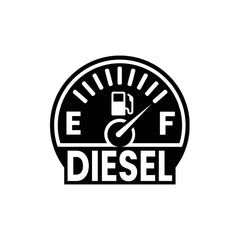 Bright and Bold Diesel Tank Sticker
