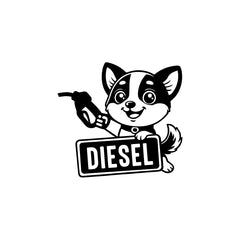 Diesel Tag for Car and Bike Tanks