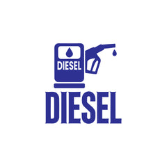 Diesel Tank Caution Notice Decal
