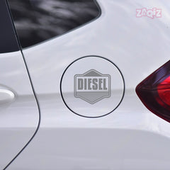 Vibrant Diesel Warning Sticker Decal