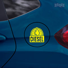 Stylish Diesel Sticker for Cars & Bikes