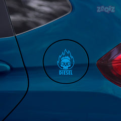 Minimalist Diesel Tank Use Marker