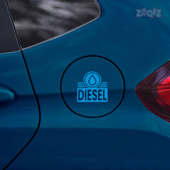 Diesel Fuel Indicator Tag for Caps