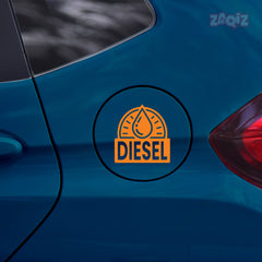 Stylish Diesel Sticker for Cars & Bikes