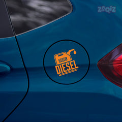 Effortless Diesel Label for Tanks