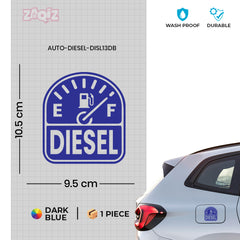Premium Diesel Use Decal for Vehicles