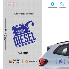 Effortless Diesel Label for Tanks