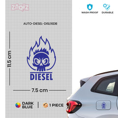 Minimalist Diesel Tank Use Marker