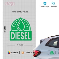 Stylish Diesel Sticker for Cars & Bikes