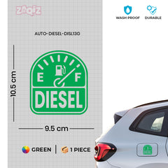 Premium Diesel Use Decal for Vehicles