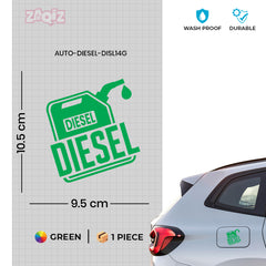 Effortless Diesel Label for Tanks