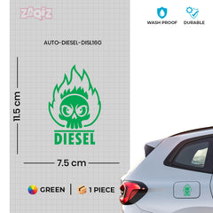 Minimalist Diesel Tank Use Marker