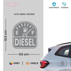 Premium Diesel Use Decal for Vehicles