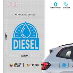 Stylish Diesel Sticker for Cars & Bikes