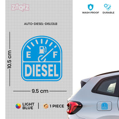 Premium Diesel Use Decal for Vehicles
