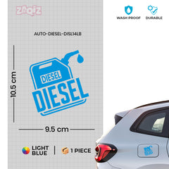 Effortless Diesel Label for Tanks