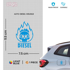 Minimalist Diesel Tank Use Marker