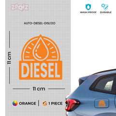 Stylish Diesel Sticker for Cars & Bikes