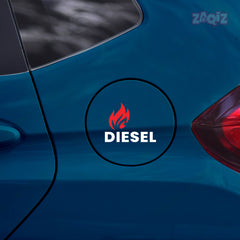 Professional-Grade Diesel Tank Decal