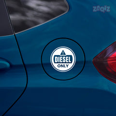 Diesel Indicator Sticker for Cars & Bikes