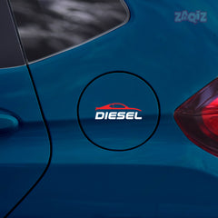 Diesel Fuel Tank Safety Sticker