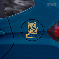 Diesel Sticker for Car | Long-Lasting Automotive Decal