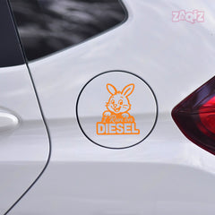 Reflective Diesel Sticker for Fuel Tank | Premium Quality