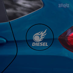 Funny Diesel Sticker for Car Fuel Tank | Easy-to-Apply