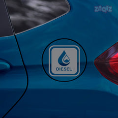 Buy Diesel Sticker for Fuel Tank Cap Online | Zaqiz Collection