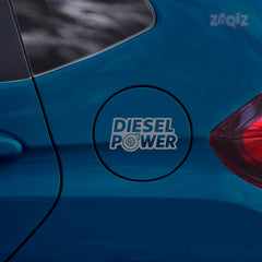 Reflective Diesel Sticker for Car | Safety & Style