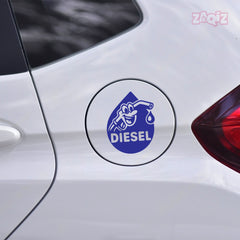 Waterproof Diesel Sticker for Fuel Tank | Weather Resistant