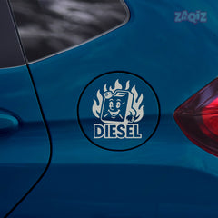 Buy Diesel Sticker for Fuel Tank Online | Zaqiz