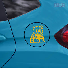 Diesel Sticker for Fuel Tank | Durable Automotive Decal