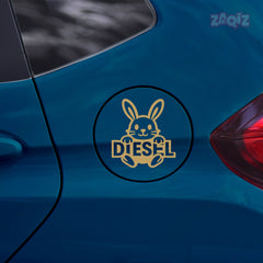 High-Quality Diesel Sticker for Car | Scratch Resistant