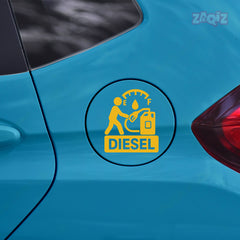 Glossy Diesel Sticker for Car | Premium Finish