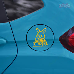 Reflective Diesel Sticker for Fuel Tank | Premium Quality
