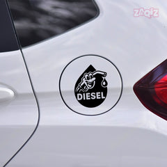Waterproof Diesel Sticker for Fuel Tank | Weather Resistant