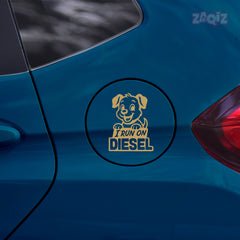 Matte Finish Diesel Sticker for Car | Stylish & Durable