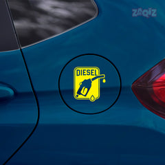 Diesel Warning Decal for Easy Safety