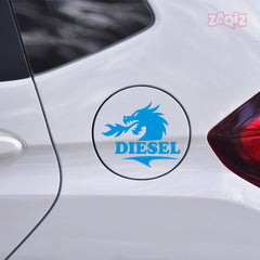 Diesel Sticker for Car | Gloss Finish Fuel Tank Decal