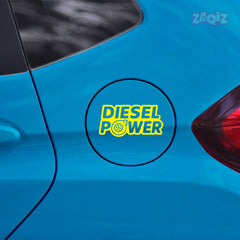 Reflective Diesel Sticker for Car | Safety & Style