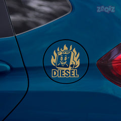 Buy Diesel Sticker for Fuel Tank Online | Zaqiz