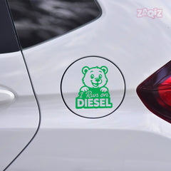 Diesel Sticker for Fuel Tank | Durable Automotive Decal