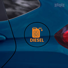 High Adhesion Diesel Use Decal