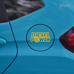 Reflective Diesel Sticker for Car | Safety & Style