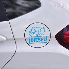 Custom Diesel Sticker for Car | Personalized Fuel Tank Design
